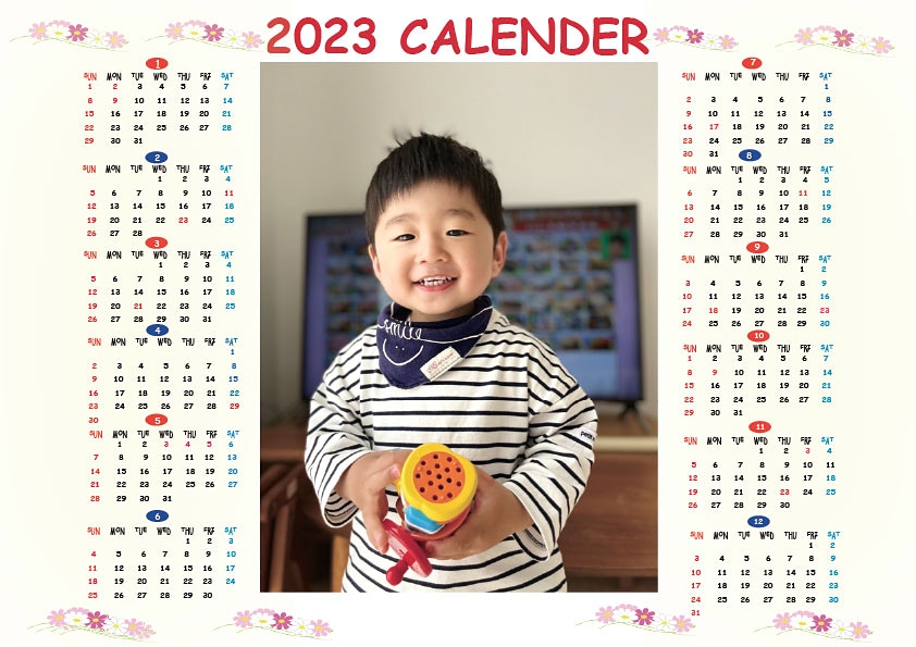 2023年度写真カレンダー